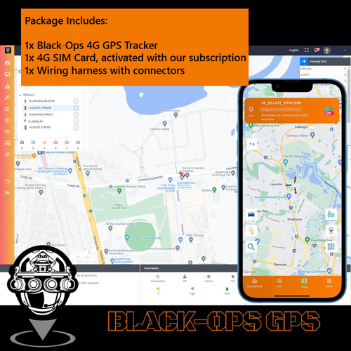 Black-Ops TIE338 4G GPS Vehicle Tracker